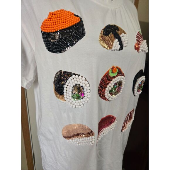 Queen of Sparkles Sushi Tee (Small) - Picture 4 of 6